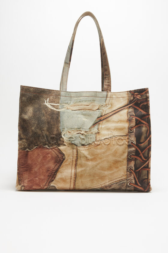 (image for) Sustainable Logo shoulder tote bag